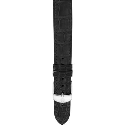 Michele 12Mm Alligator Watch Strap