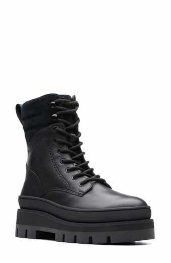 Clarks Orianna Mid Lace Up Combat Boot Women Nordstrom
