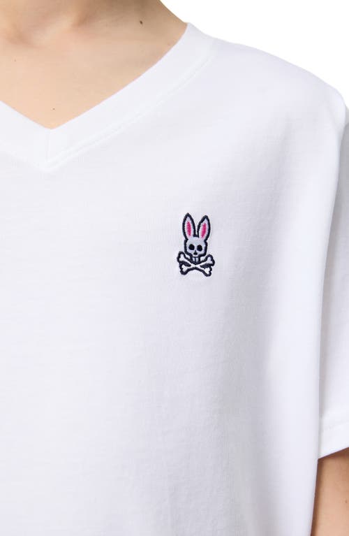 Psycho Bunny Kids' Cotton T-shirt In White
