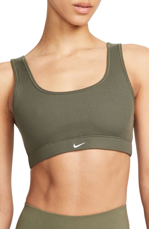 Nike Women's Green Sports Bras & Underwear on Sale