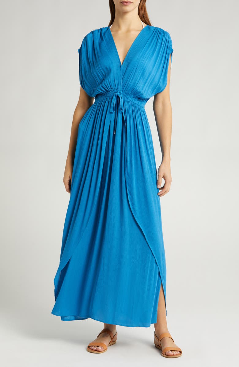 Elan Wrap Maxi CoverUp Dress Nordstrom