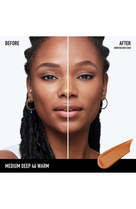Bareminerals ® Barepro 24hr Wear Skin-perfecting Matte Liquid Foundation Mineral Spf 20 Pa++ In Medium Deep 46 Warm