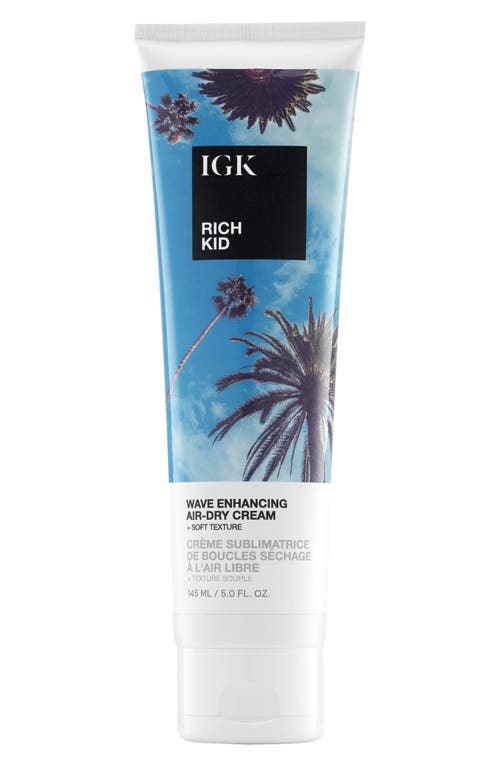 Igk Rich Kid Wave Enhancing Air Dry Cream In No Color