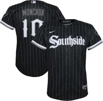 Nike Youth Nike Yoan Moncada Black Chicago White Sox City Connect Replica  Player Jersey