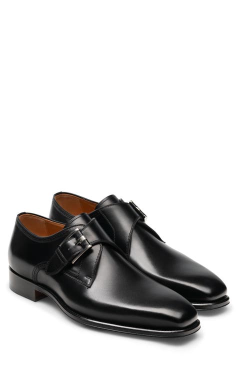 Men's Black Monk-Strap Shoes | Nordstrom