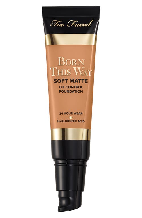 Shop Too Faced Born This Way Soft Matte Oil Control Foundation In Warm Beige