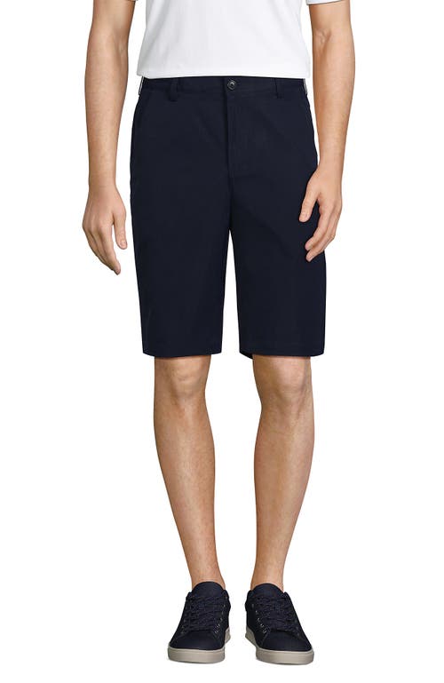 Shop Lands' End School Uniform  Active Chino Shorts In Classic Navy