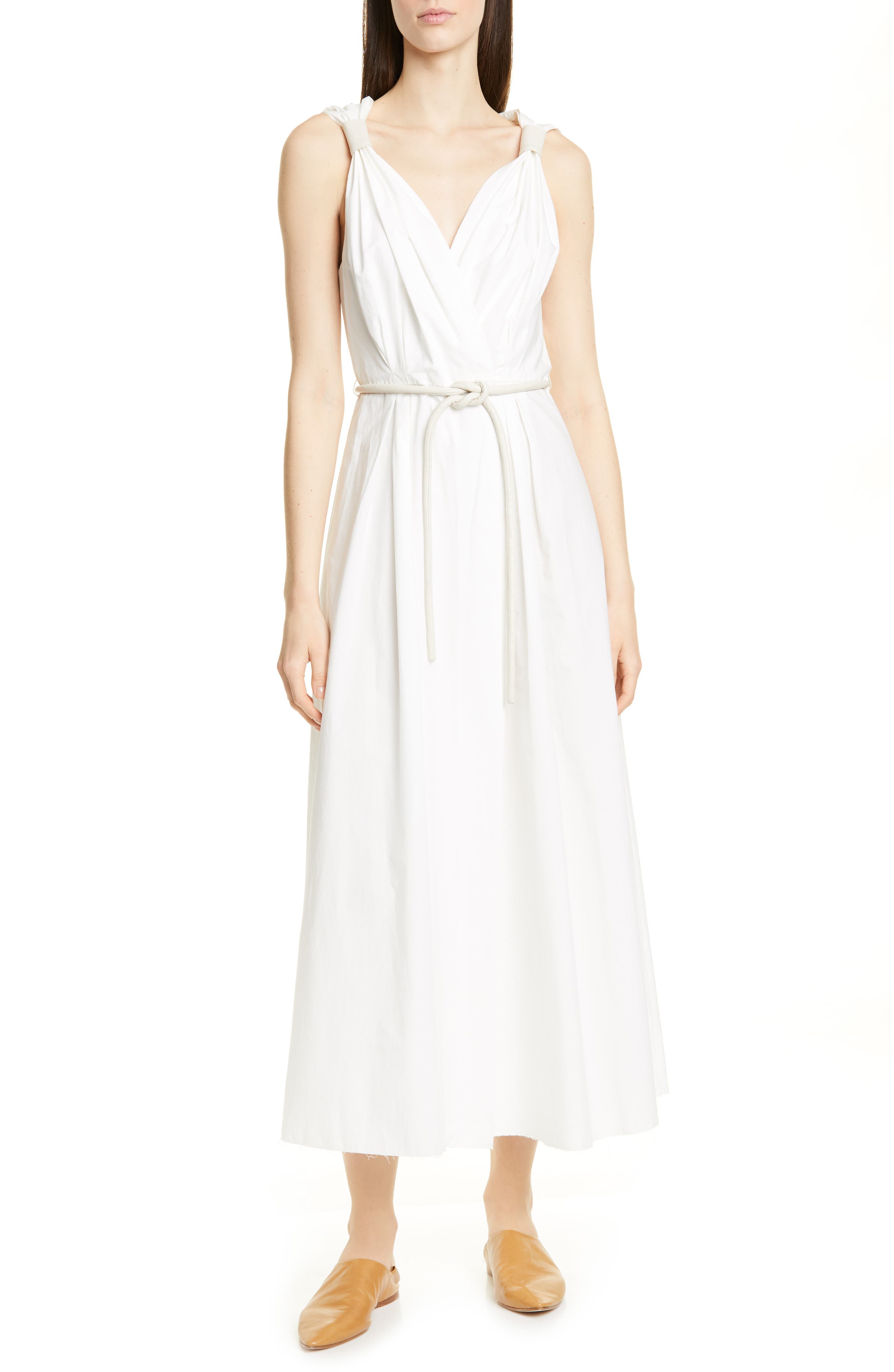 nanushka white dress