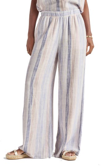 Stripe Accent Monogram Pajama Pants - Women - Ready-to-Wear
