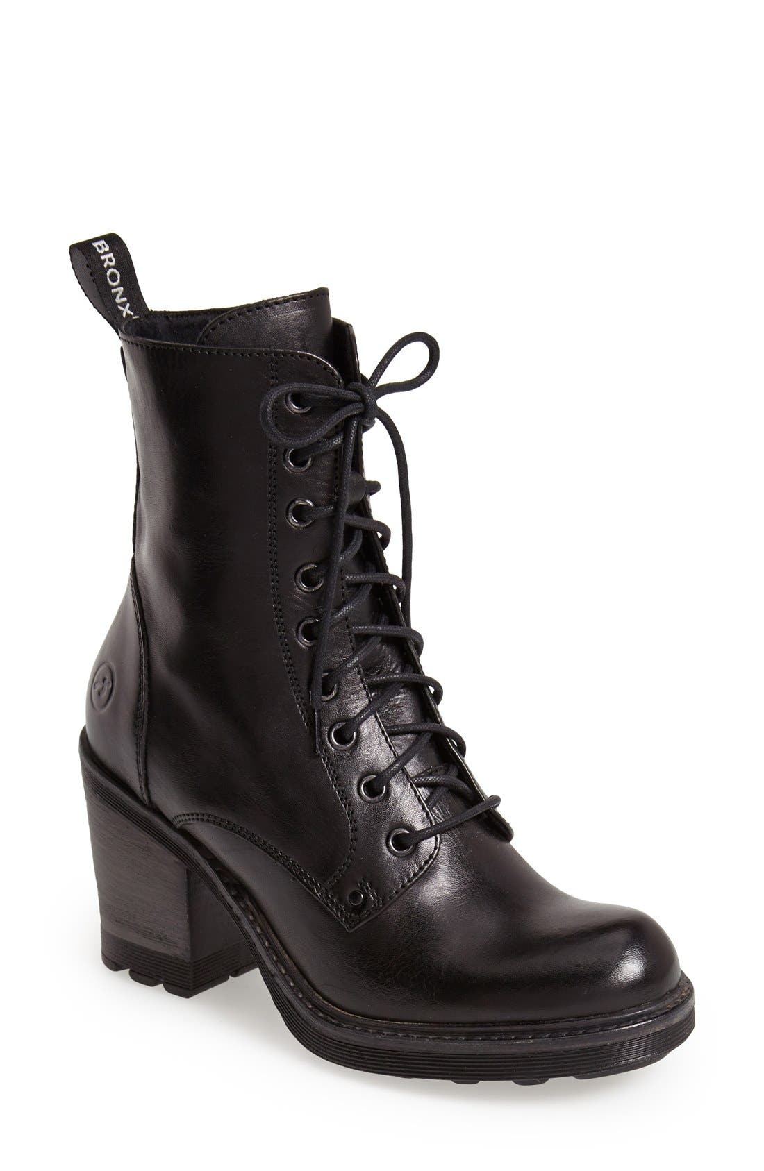 BRONX USA �Here N Now� Leather Bootie (Women) Nordstrom