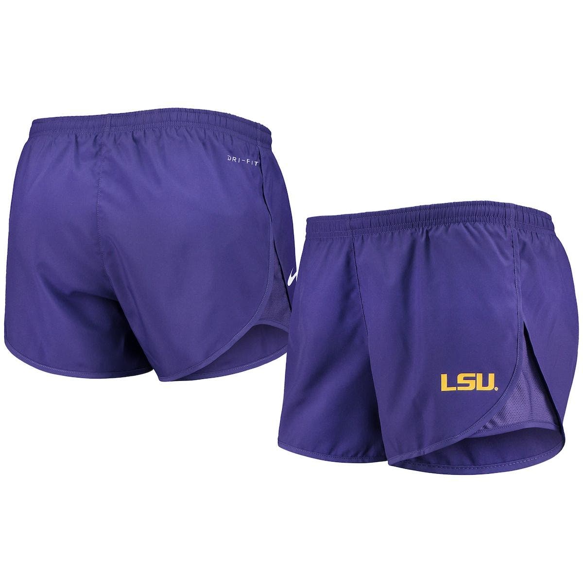 lsu nike tempo shorts