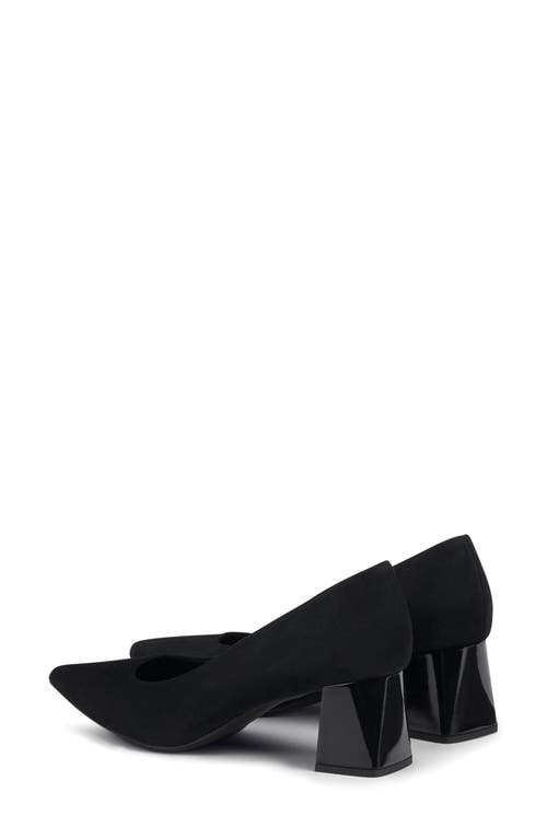 Shop Agl Attilio Giusti Leombruni Agl Tracy Block Heel Pump In Nero-nero