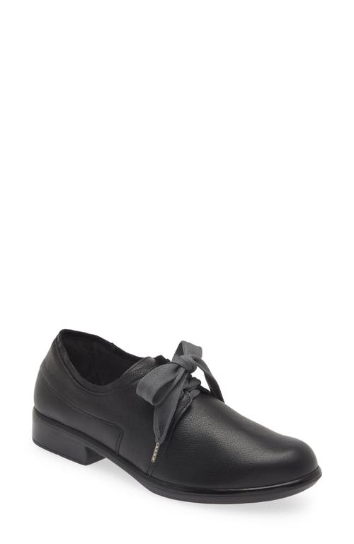 Naot Blizzard Derby Soft Black Leather at Nordstrom,