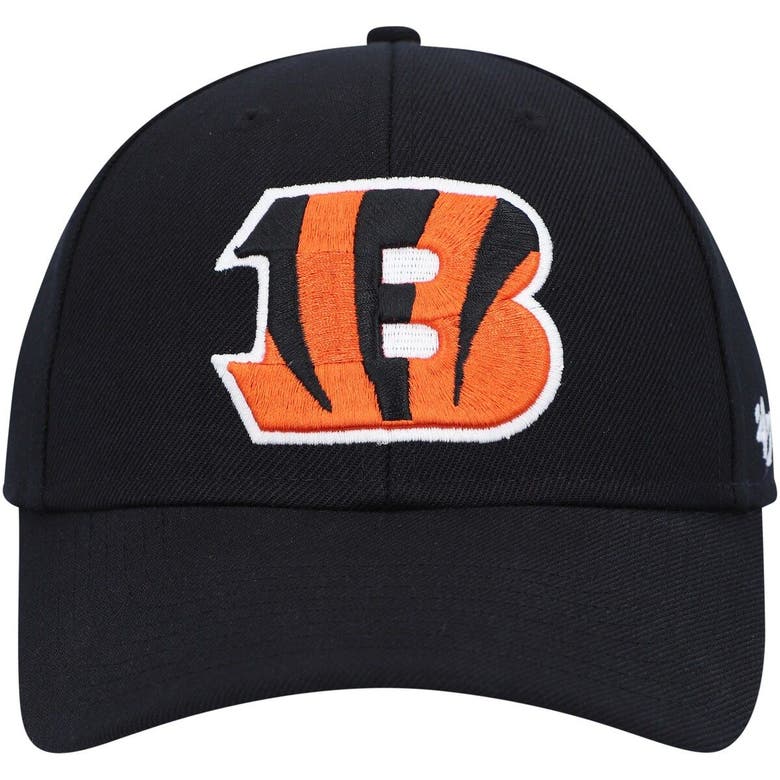 Cincinnati Bengals Black 47 MVP Adjustable Hat