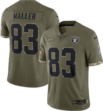 Men's Nike Darren Waller White Las Vegas Raiders Vapor Limited Jersey