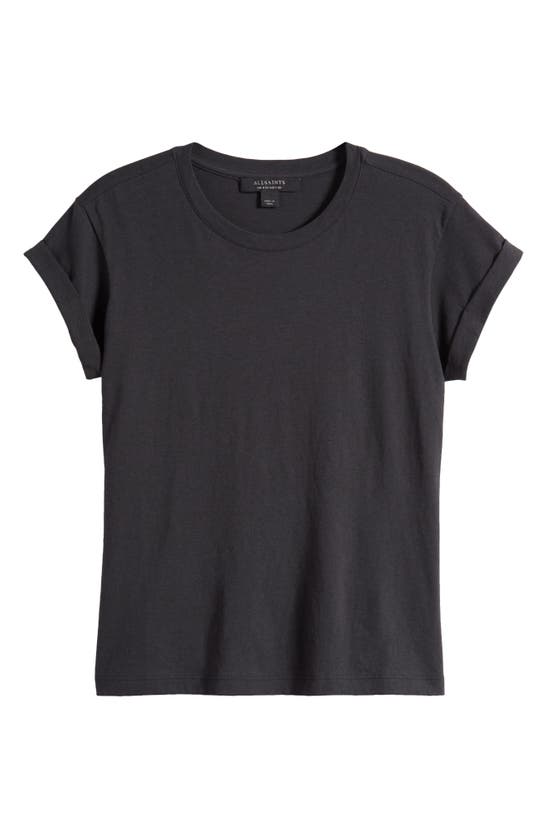 Allsaints Anna Cotton T-shirt In Black