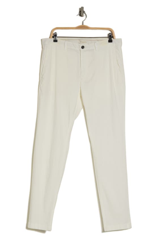 Shop Theory Zaine Patton Trousers In Stone White