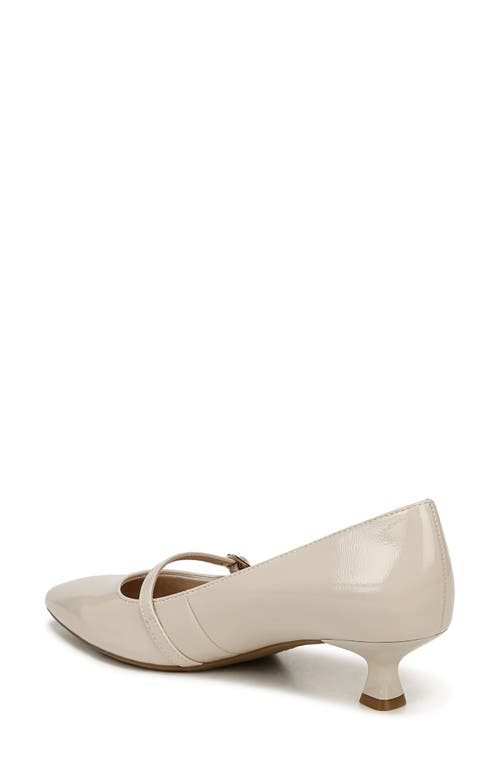 Shop Lifestride Madelyn Mary Jane Pointed Toe Kitten Heel Pump In Almond Milk