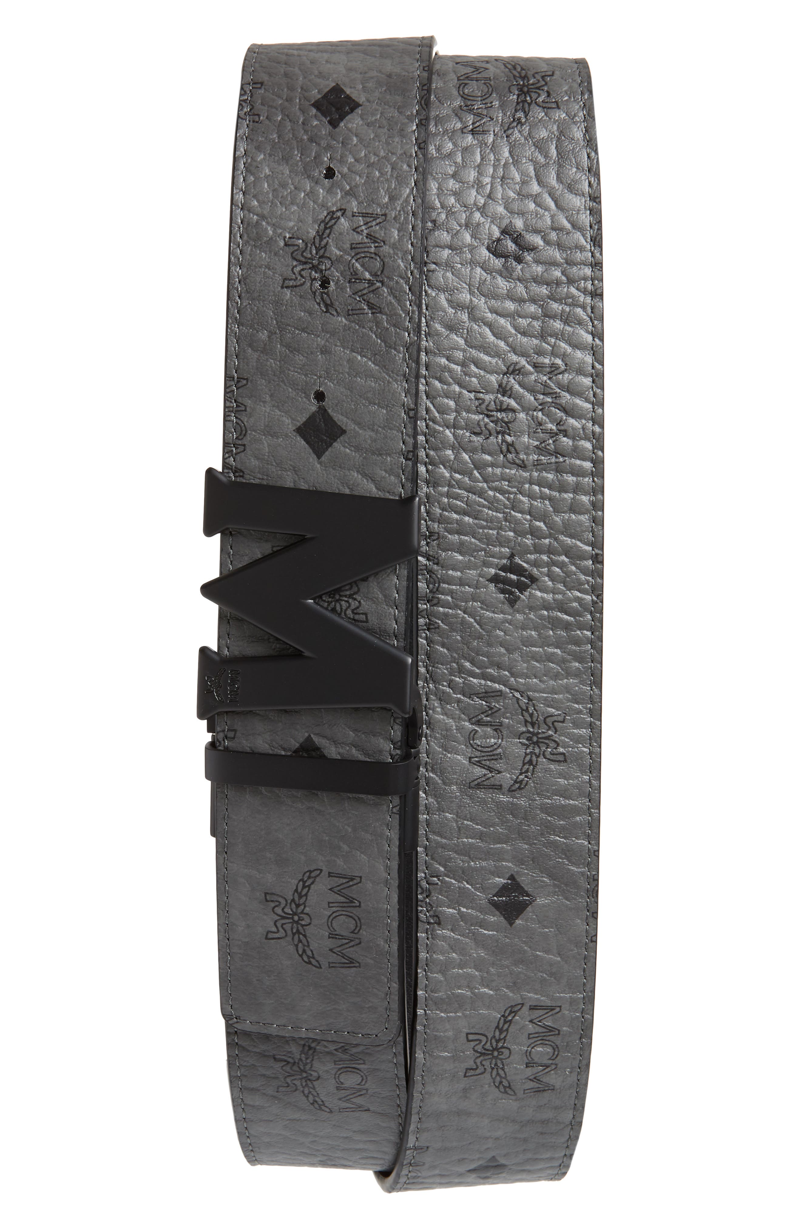 MCM Matte Buckle Belt Nordstrom