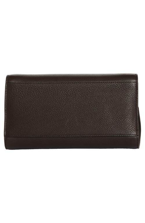 Ferragamo Mini Hug Soft Leather Top Handle Bag In Testa Di Moro