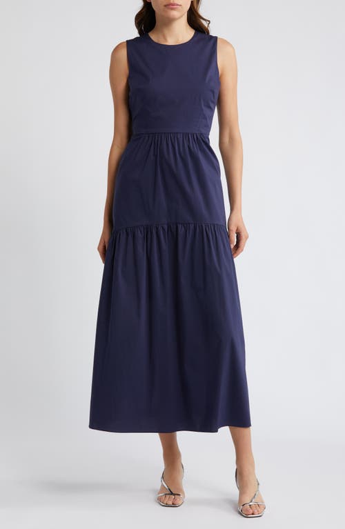 Luxely Fawn Sleeveless Midi Dress Evening Blue at Nordstrom,