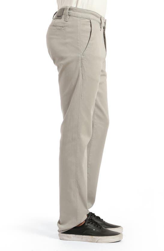 Mavi Jeans Milton Slim Fit Twill Chinos In Iron Luxe Twill