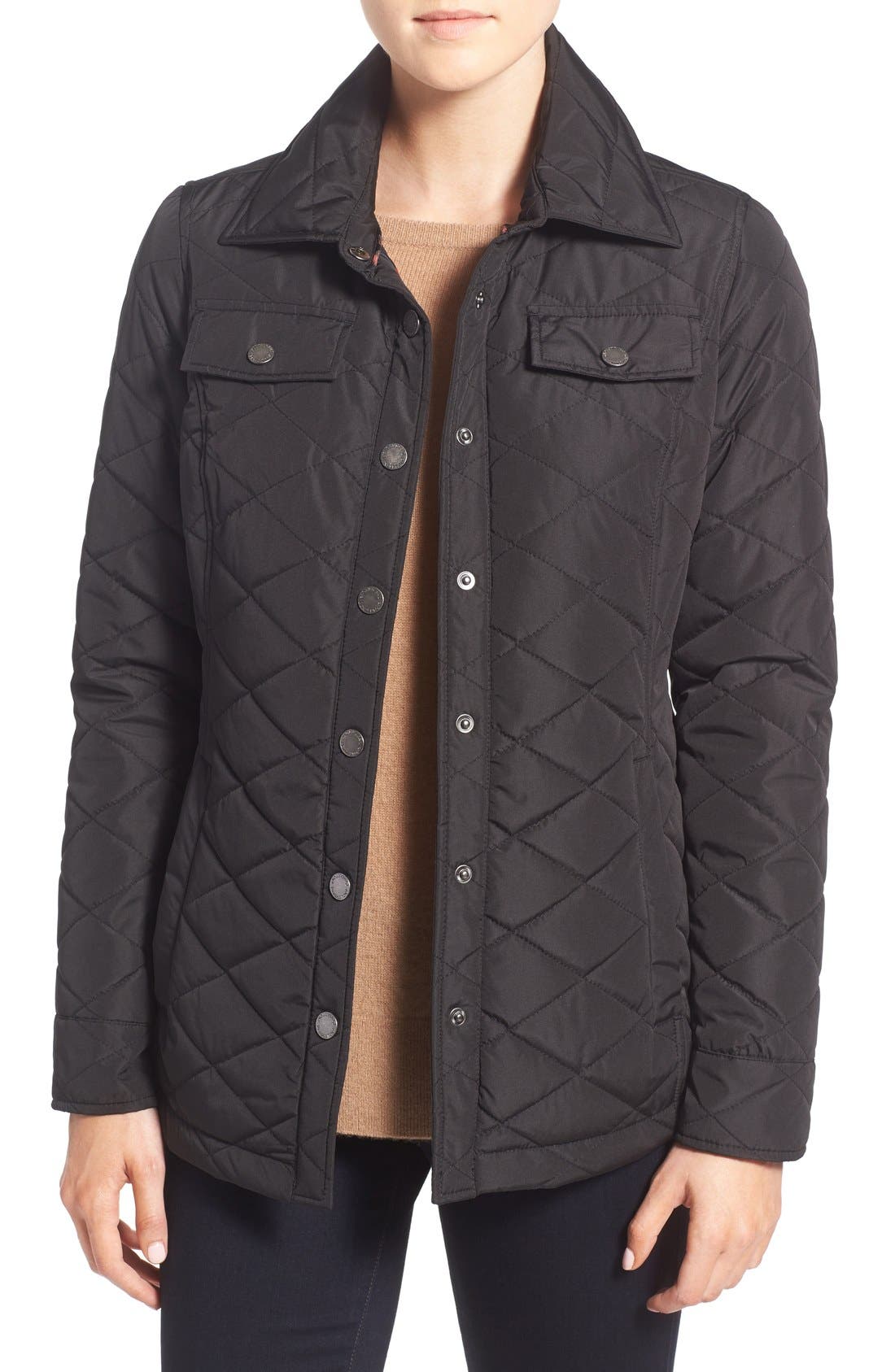 Pendleton 'Yosemite' Quilted Snap Front Shirt Jacket Nordstrom
