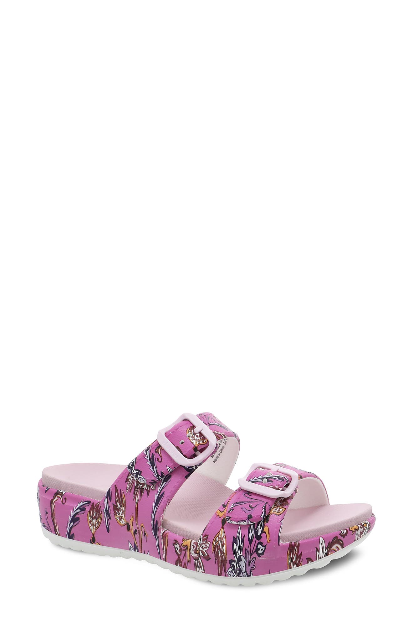 dansko pink sandals