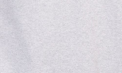 Tailorbyrd Micro Tipped Piqué Polo In Light Grey Heather