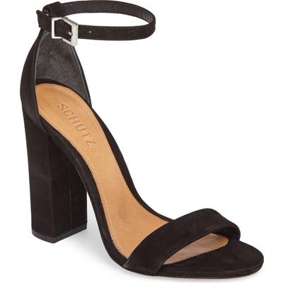 Schutz Enida Strappy Sandal, Black