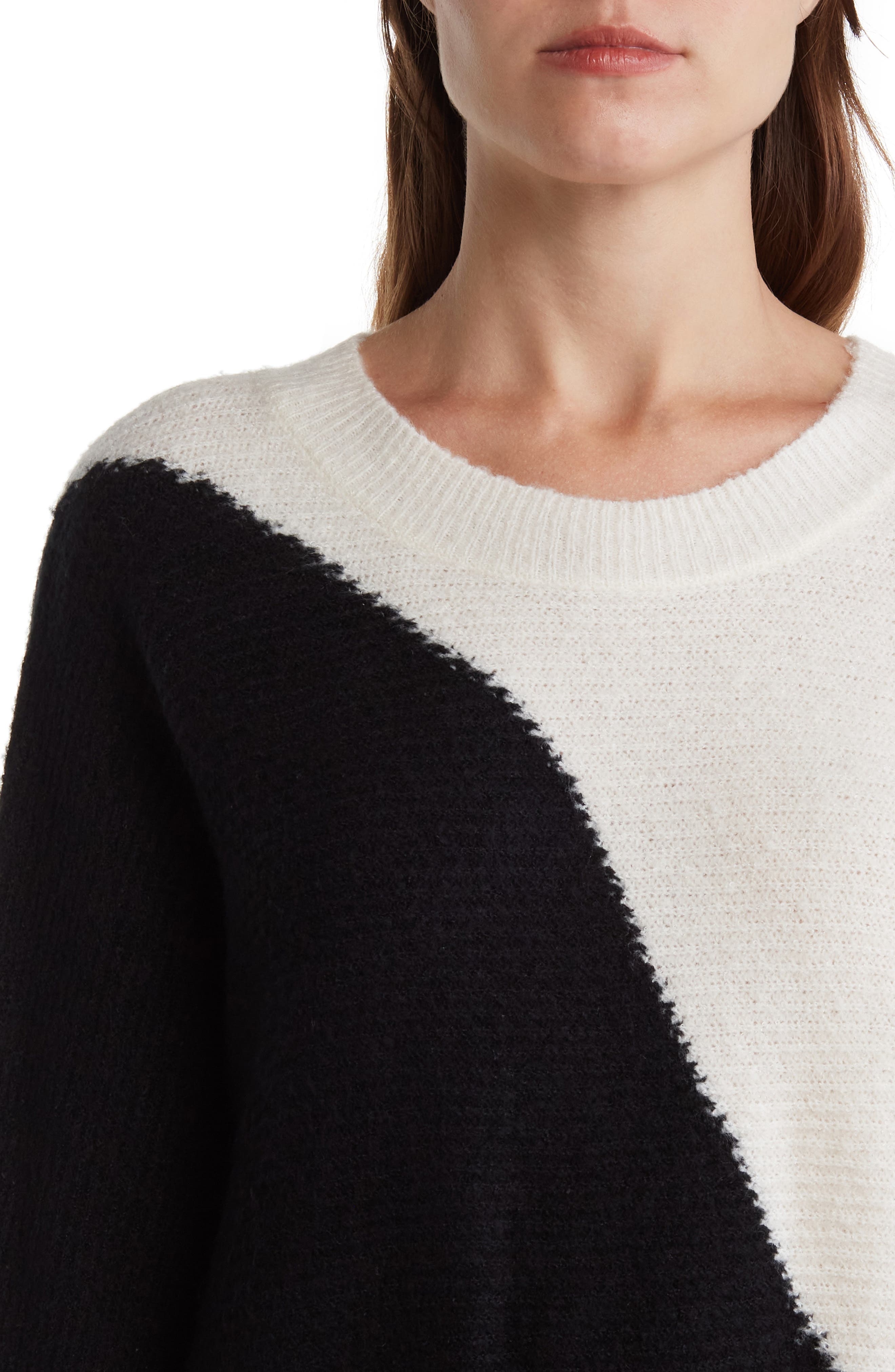 Blu Pepper Colorblock Sweater Dress 