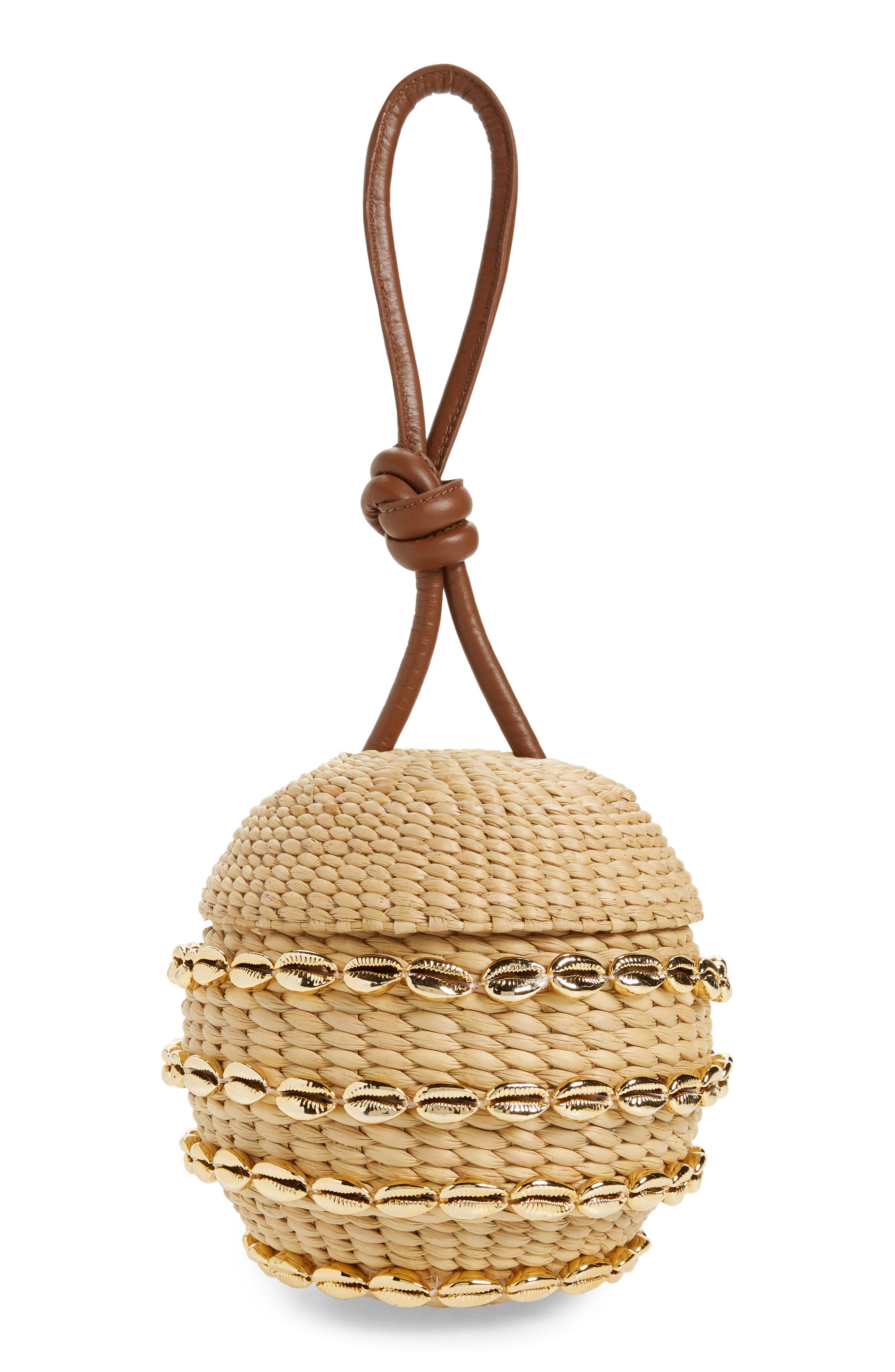 POOLSIDEPoolside Johnny Straw Wristlet Metallic DailyMail