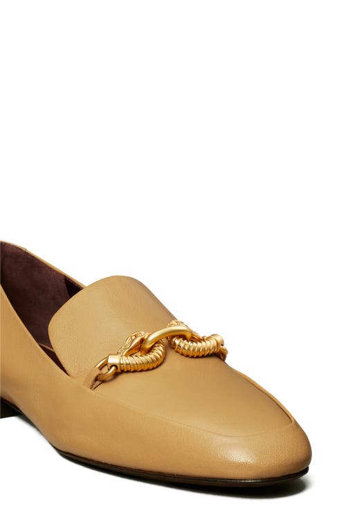 Shop Tory Burch Jessa Loafer In Ginger Shortbread/gold