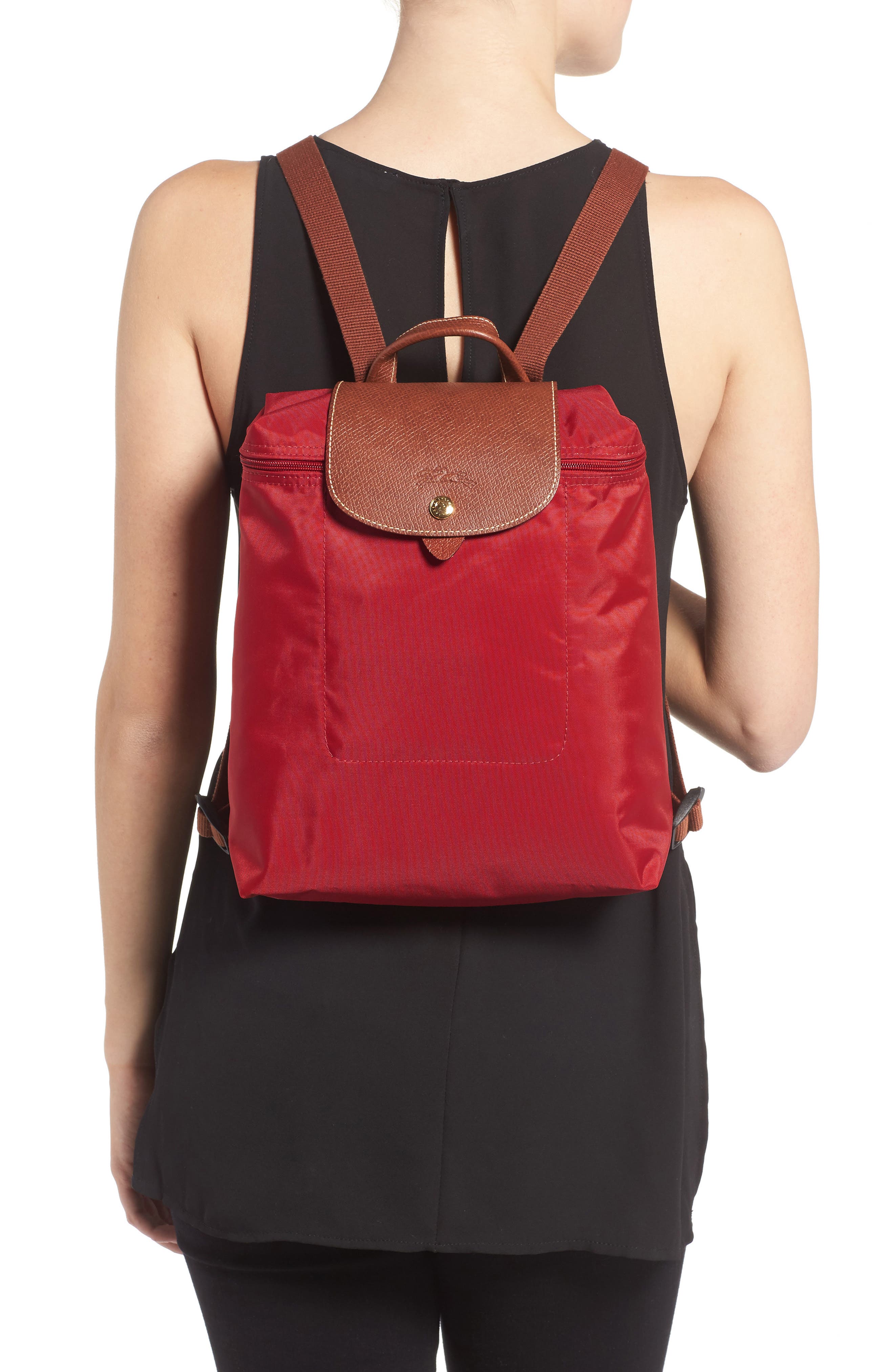 Mini longchamp backpack best sale