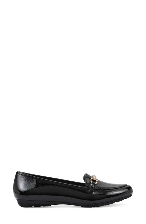 Cliffs By White Mountain Women's Glowing Loafers In Black Patent Leather