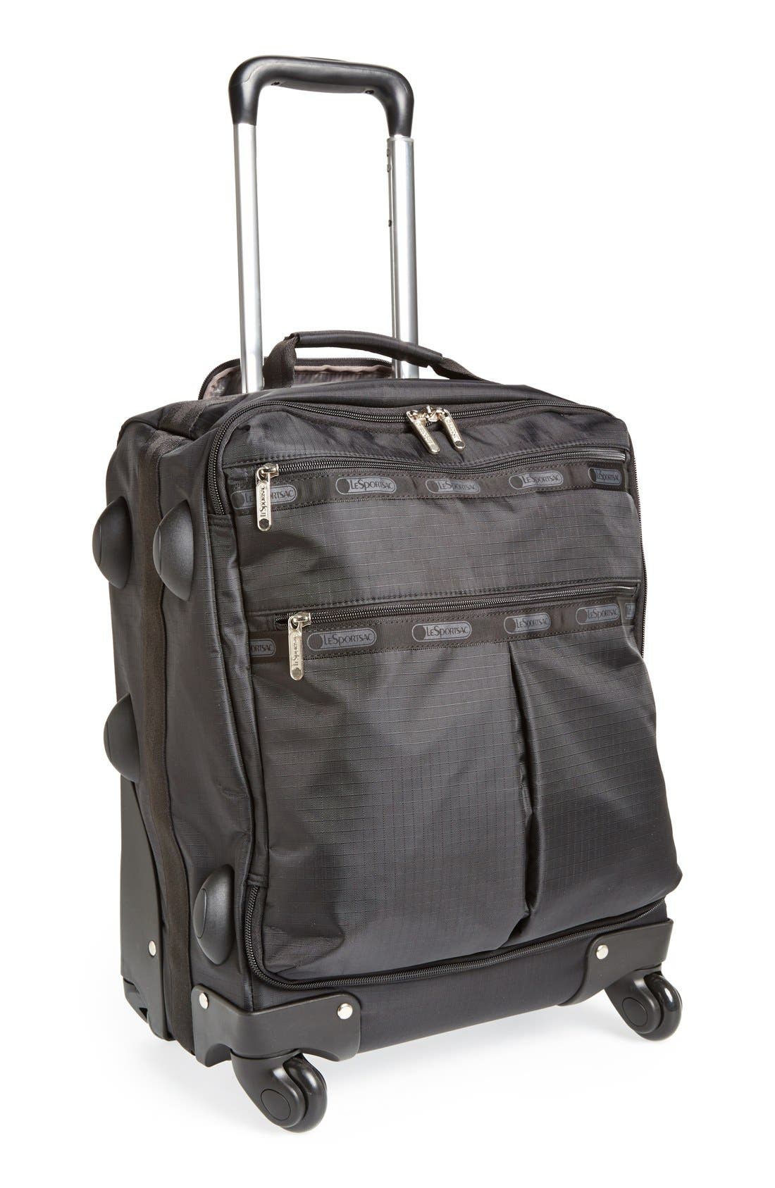 lesportsac carry on luggage with wheels