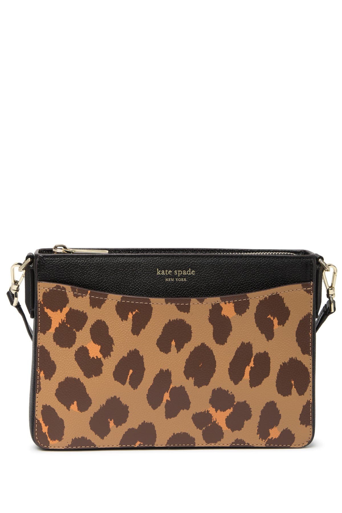 kate spade leopard purse