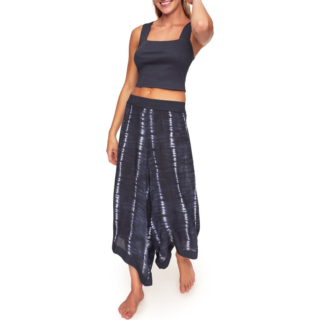 Adore Me Evi Tank & Pant Set In Tie Dye Grey