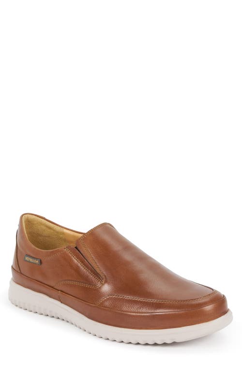 Twain Slip-On Sneaker in Hazelnut Leather