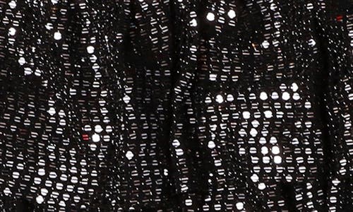 Mia New York Kids' Metallic Tiered Skirt In Black