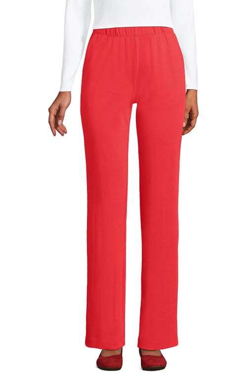 Shop Lands' End Sport Knit High Rise Pants In Sahara Desert