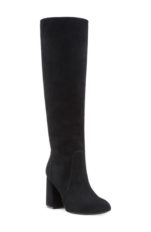 Stuart Weitzman Flare Block Heel Mid Calf Boot at Nordstrom,