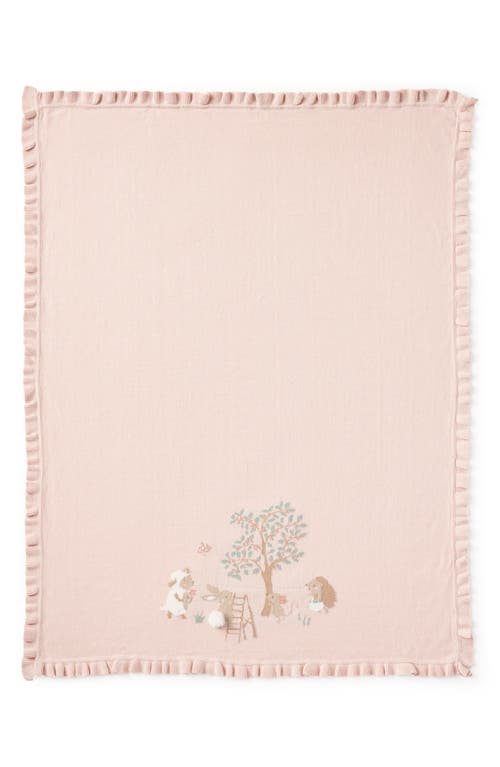 ELEGANT BABY ELEGANT BABY GARDEN PICNIC COTTON KNIT BLANKET 