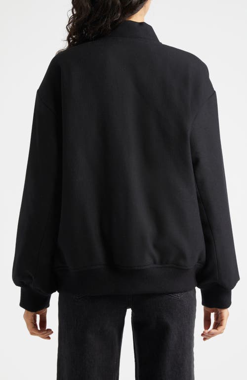 Shop Marimekko Monumentti Wool Bomber In Black