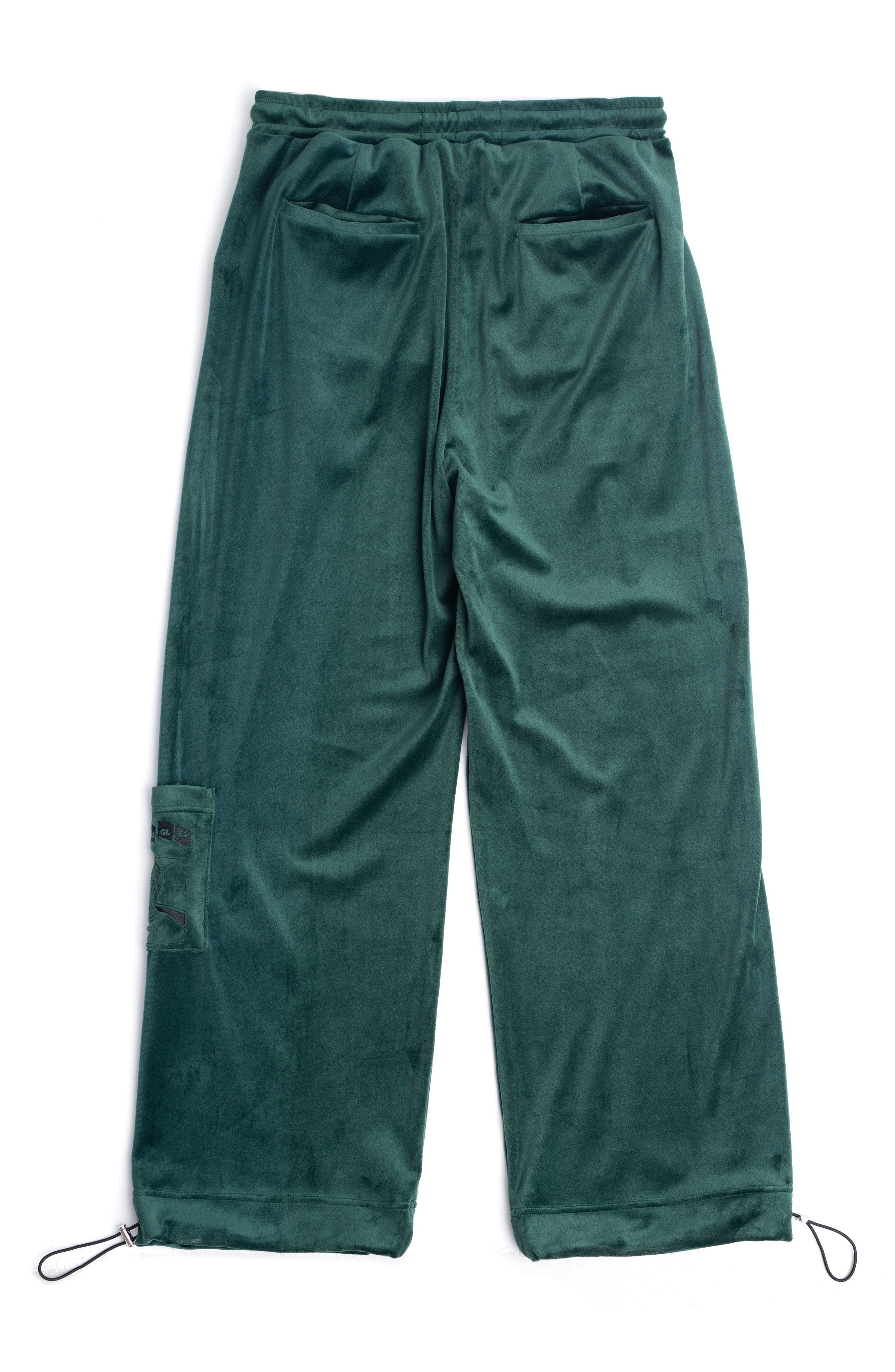 velours cargo pants - ファッション