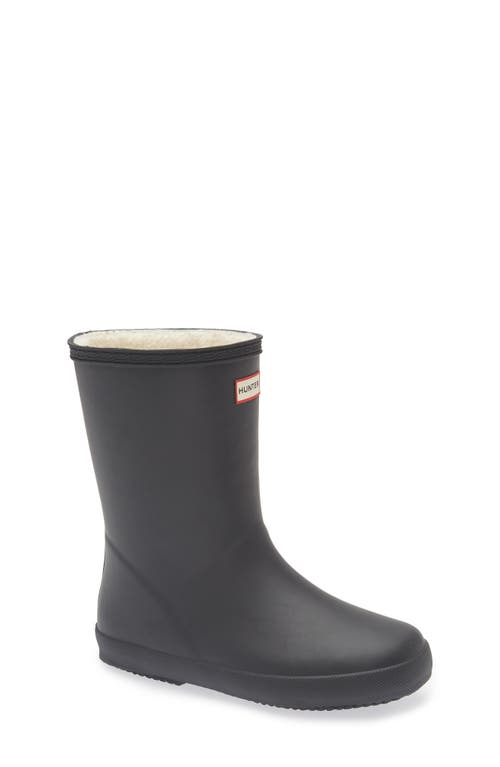 Hunter First Classic Waterproof Rain Boot In Black