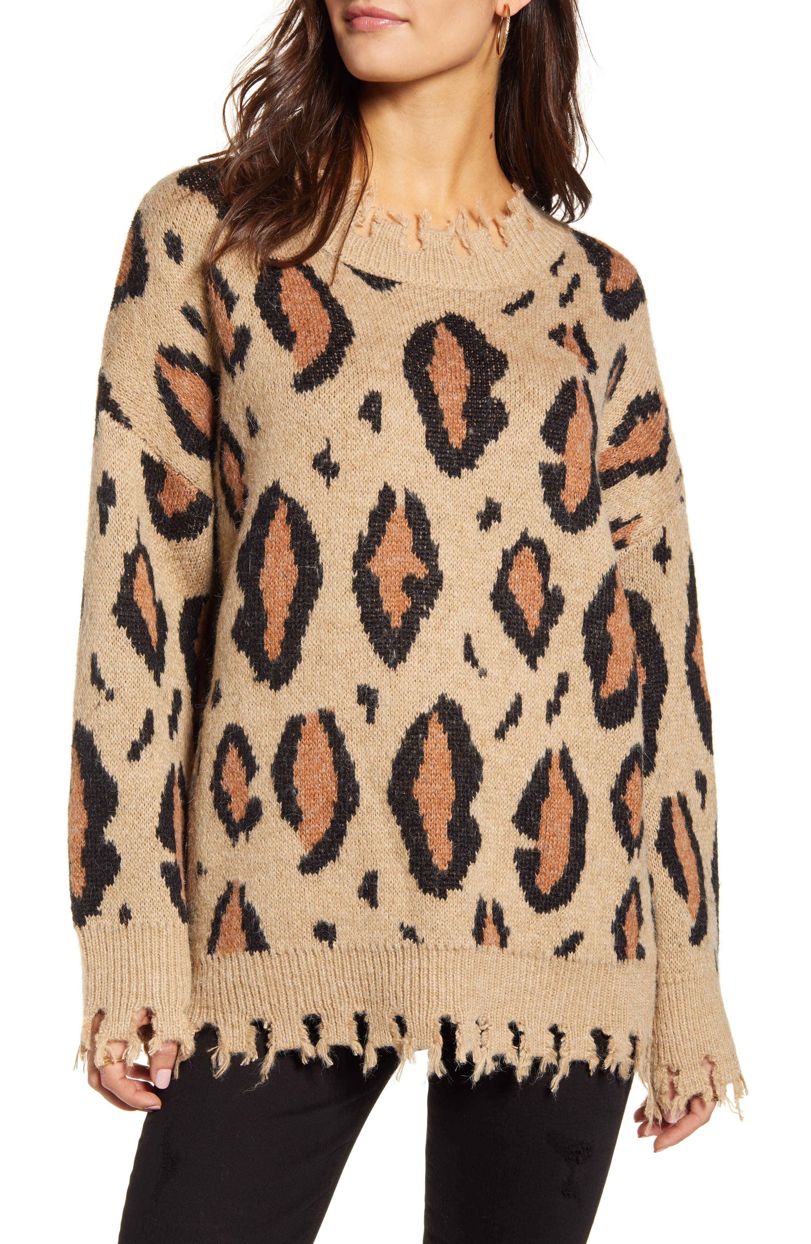 moon jacquard cardigan