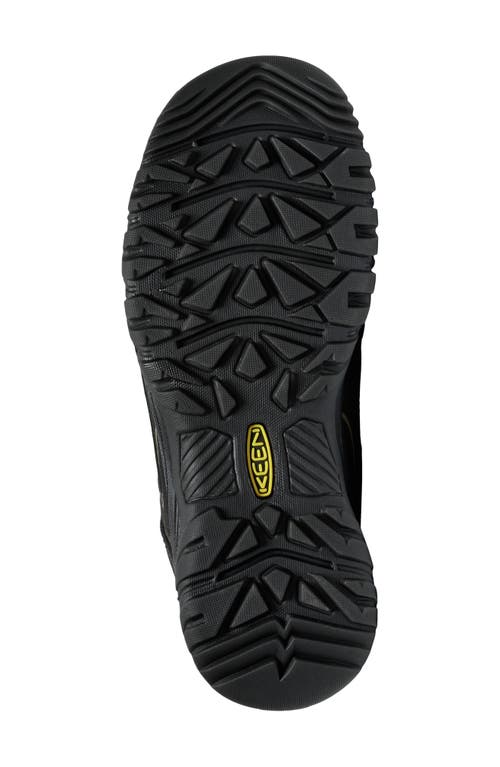 Keen Targhee Exp Waterproof Hiking Shoe In Triple Black