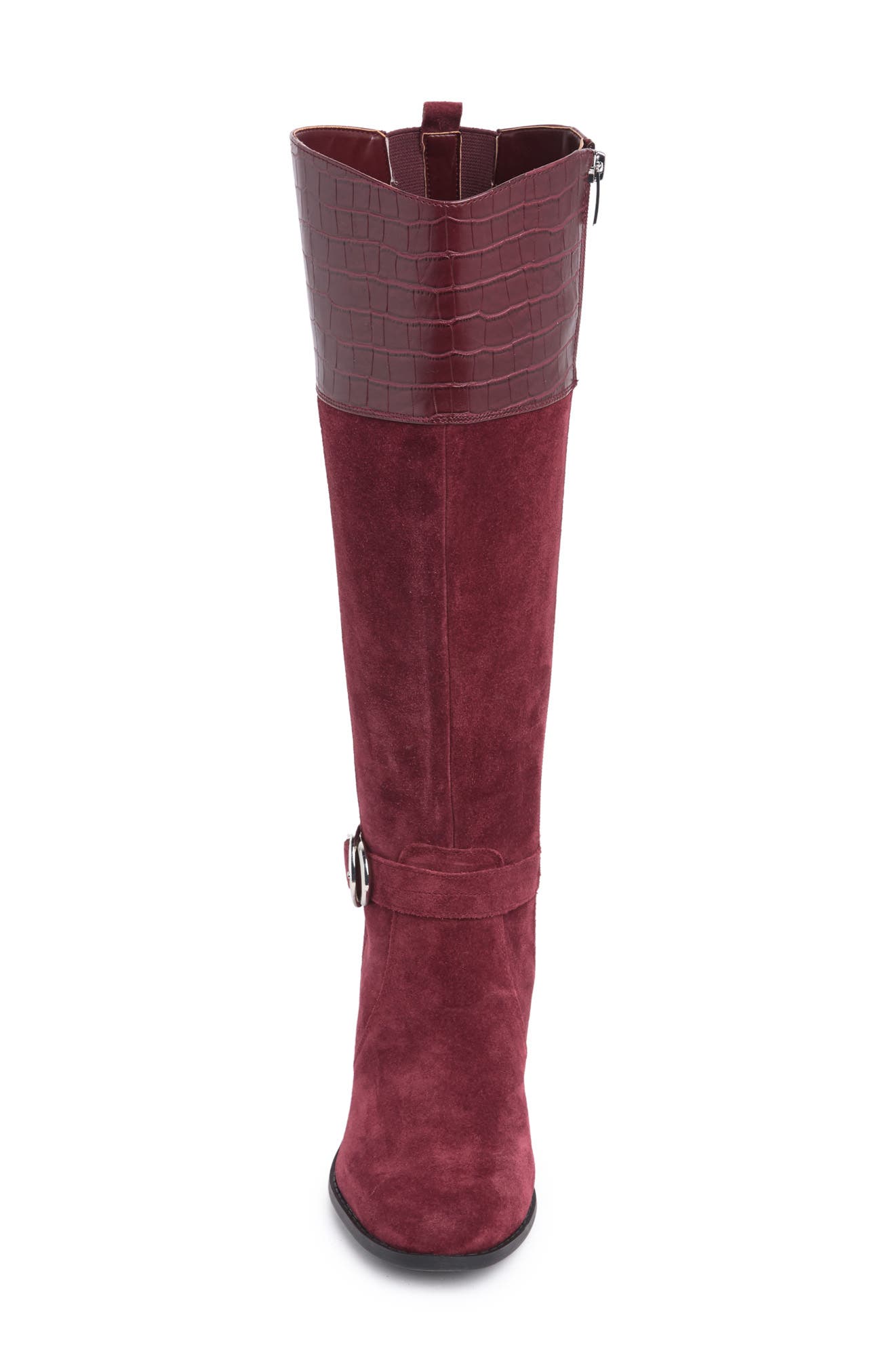 marc fisher burgundy boots
