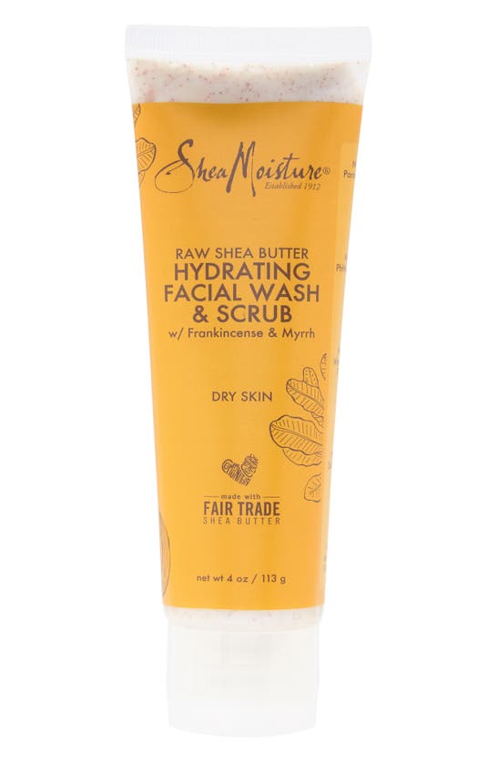 Shea Moisture Raw Shea Butter Facial Wash & Scrub ModeSens